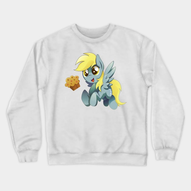 Derpy Crewneck Sweatshirt by RarieDash